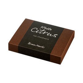 CARALL (カーオール) Haru Kado Car Air Freshener Brown Marks Under-seat White Citrus, 165ml (5.6 oz) 3399