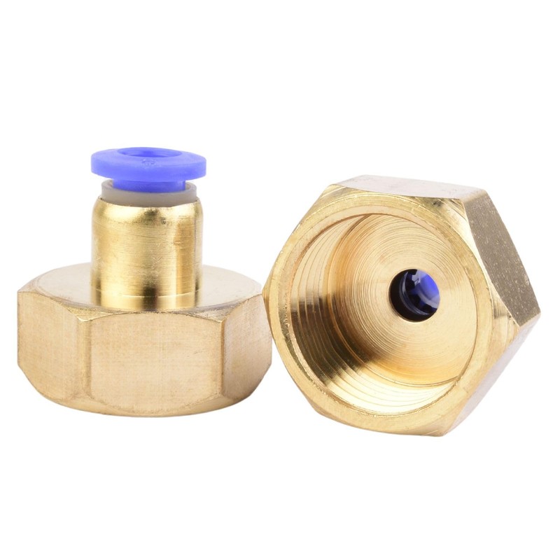 Pack of 4 6 mm Pipe Outer Diameter x 1/2