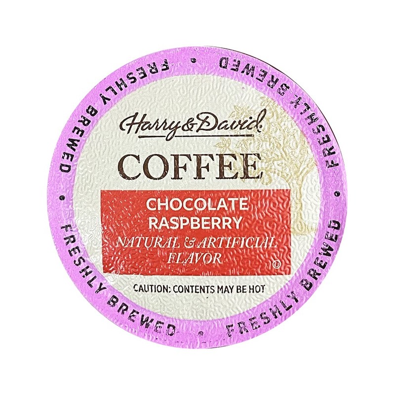 Harry & David Single Serve Coffee, Chocolate Raspberry, 18 Single