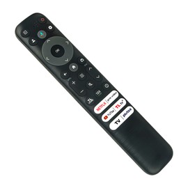RC813 FMB2 Replace Voice Remote Control Compatible with TCL Q6 QM850G Series QLED 4K Smart Google TV 85Q650G 75Q650G 65Q650G 85Q750G 55Q750G 65Q750G 75Q750G 65QM850G 75QM850G 32S350G 40S350G 43S350G