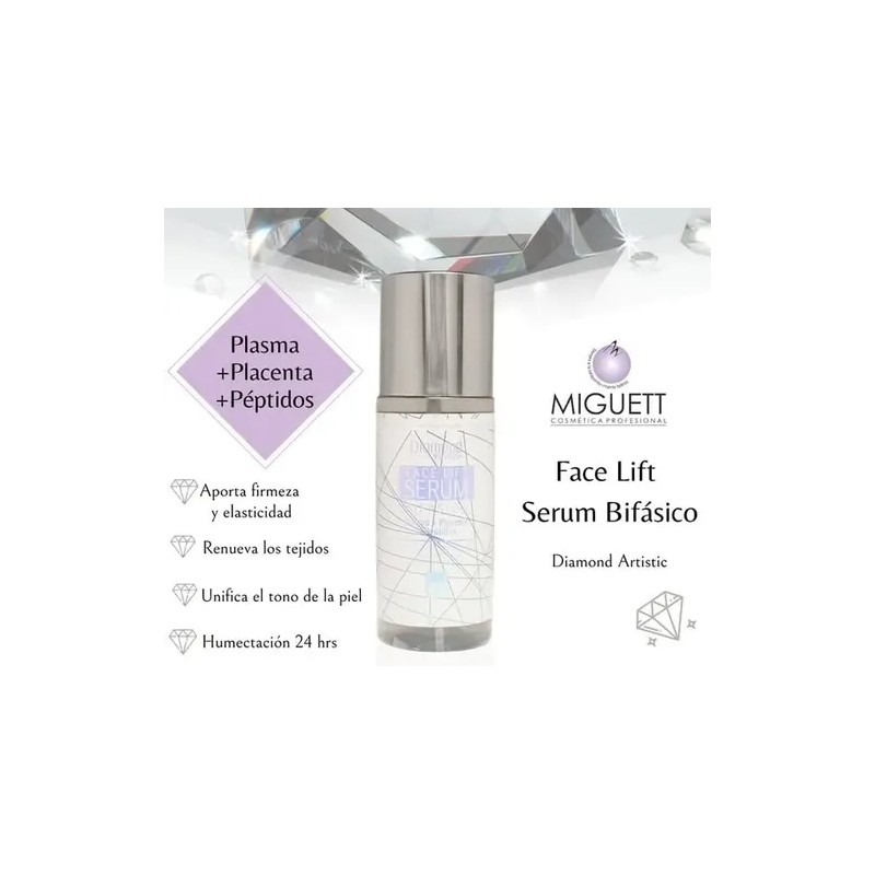 Face Lift Serum Bifasico Plasmaplacentapéptidos. Miguett