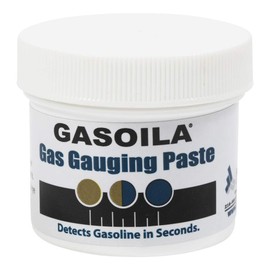 Gasoila Gas Gauging Paste, 2.5 oz Jar - Instantly Detects Water in Gasoline, Diesel, Kerosene, Crude and Refined Oils, Fuel Tank Level Indicator, Fast-Acting Formula for Extreme Temperatures