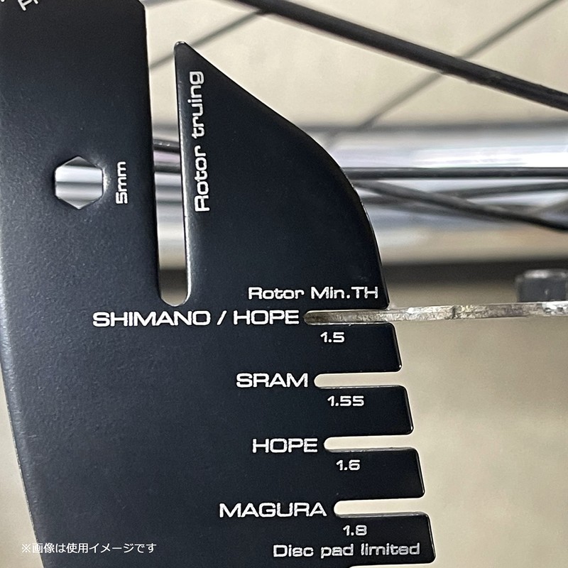 NOGUCHI Bicycle Tool [Disc Rotor & Pad Tool] 5 Functions