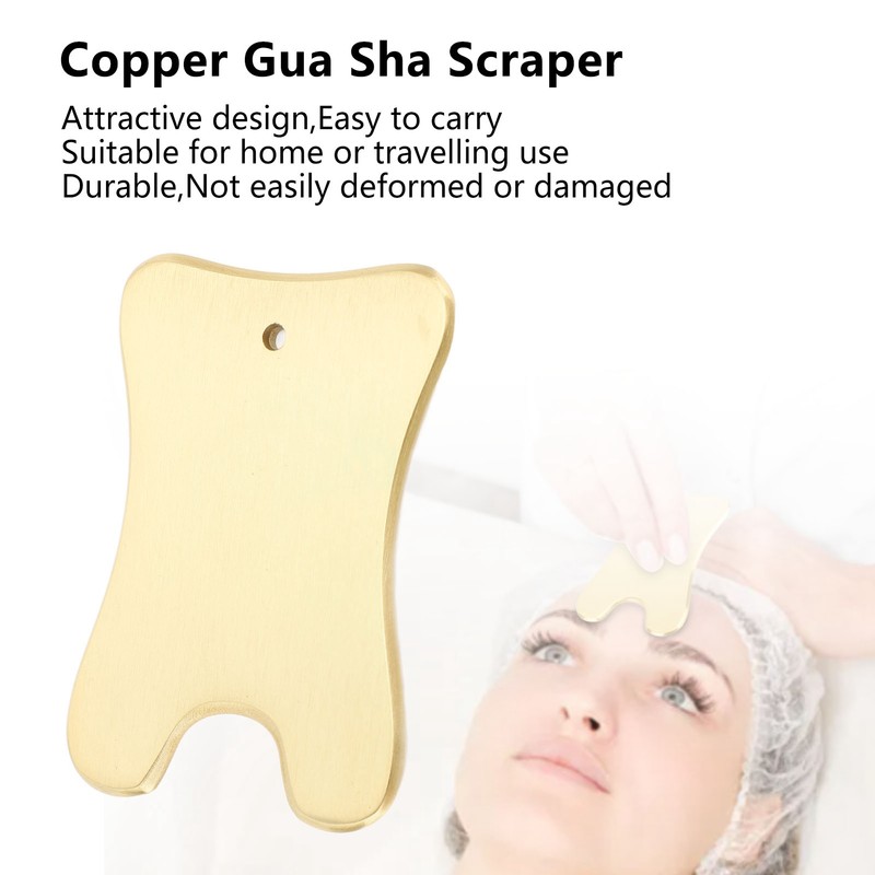 Copper Massage Scraping Tool Ancient Coin Shapes Universal Gua Sha