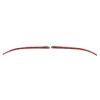 2pcs Side Rearview Mirror Trim ABS Carbon Fiber Color Wing