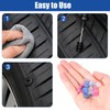 Tire Repair Rubber Nail Kit with Individual Capsules & Screwdriver,241