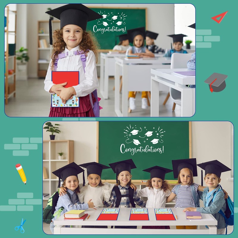 Jutom 72 Pcs Bulk Kindergarten Diplomas Graduation Award Certificates 2025