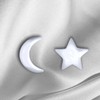 925 Sterling Silver Mini Stud Earrings Moon and Star
