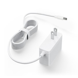 Charger Compatible with LEVOIT Cordless Stick Vacuum Cleaner LSV-V201-WUS/LVAC-120 / LAVC-200 Battery Power Supply AC Adapter 1.8M SAW15A-260-0500UD Charging Cord