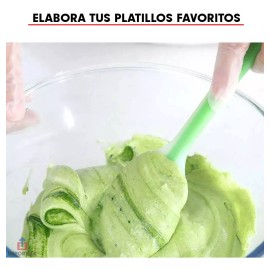 Importeek 3pz Espatula Miserable Silicon Reposteria Cocina Hornear