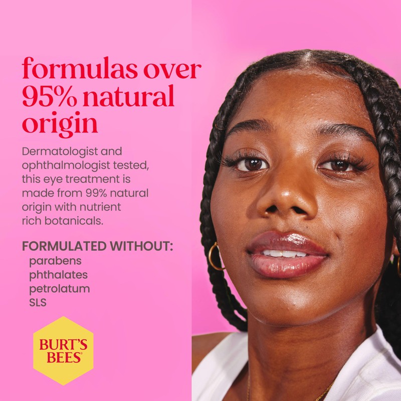 Burt's Bees Renewal Firming Eye Cream With Natural Retinol Alternative,