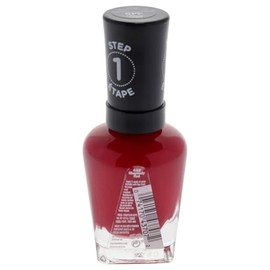 Miracle Gel - 449 Rhapsody Red by Sally Hansen for Women - 0.5 oz Nail Polish