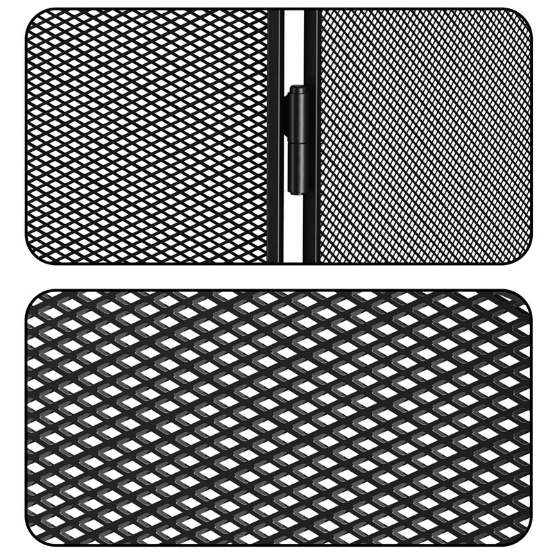 Fire Beauty 3-Panel Metal Fireplace Screen for Fireplace Fire Spark