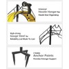 Artigarden Freestanding Garden Hose Holder Hanger, Heavy Duty Metal Water