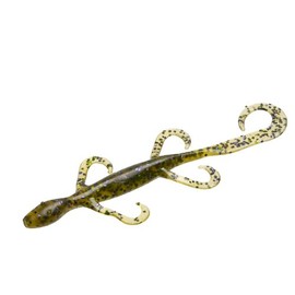 Zoom Mini Lizard Bait-Pack of 15 (Watermelon Candy, 4-Inch)