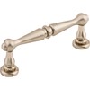 Top Knobs M1714 Edwardian Collection 3" Edwardian Pull, Brushed Satin