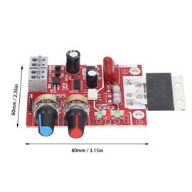 100A Spot Welder Board, Spot Welding Control, Time Current Control, STM8 Microcontroller, Digital Spot Welding Control Board for DIY