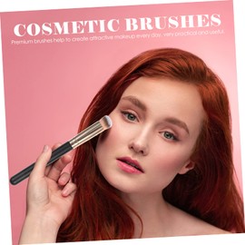 VICASKY 4pcs Professional Powder Brush Tool Face Makeup Brushes Set Angled Concealer Brush Kit Soft Brush Hair