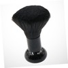 Gatuida Black Hair Cleaning Brush Portable Barber Neck Duster for
