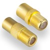 HB-Digital 2-Piece SAT Antenna Adapter Set – Antenna Plug (Male)