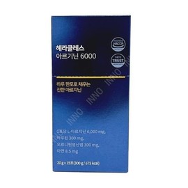 Hercules Hercules Hercules Arginine 6000 20g x 15 packets / 헤라클래스 헤라클래스 헤라클레스 아르기닌 6000 20g x 15포