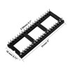 sourcing map 6pcs DIP IC Chip Socket Adaptor 2.54mm Pitch