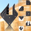 Hurricane Ties for Rafter 24 Pack 16-Gauge Hurricane Straps Brackets