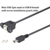 HCFeng Mini USB Printer Cable, Mini USB Male to USB