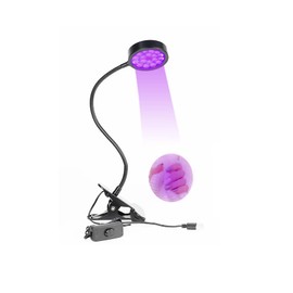 UV Black Light, UV Light, Led Nail Light, For Resin, Hardening Light, USB Type, 5W, 385-400nm, 360° Rotation, LED, UV Light, For Resin Craft, Detects Pet Stubborn Stains, Fluorescent Makeup, Fluorescent Agent Residue, Protection Against Invisible Stains, Countermeasure against Fake Bills, Bed Bugs, Searching, Fake Bills