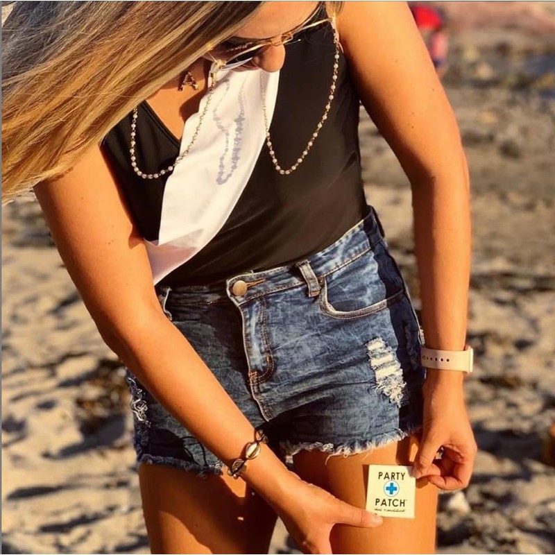 Zero Calories, Water-Resistant Recovery Patch for Parties and Nights Out