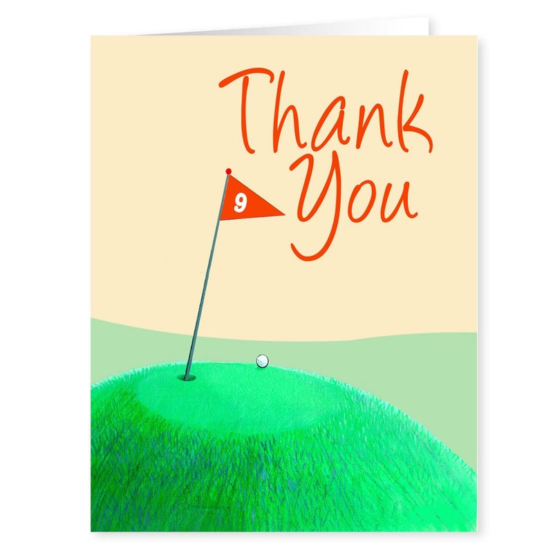 Stonehouse Collection | Simple Thank You Golf Tee Note Card