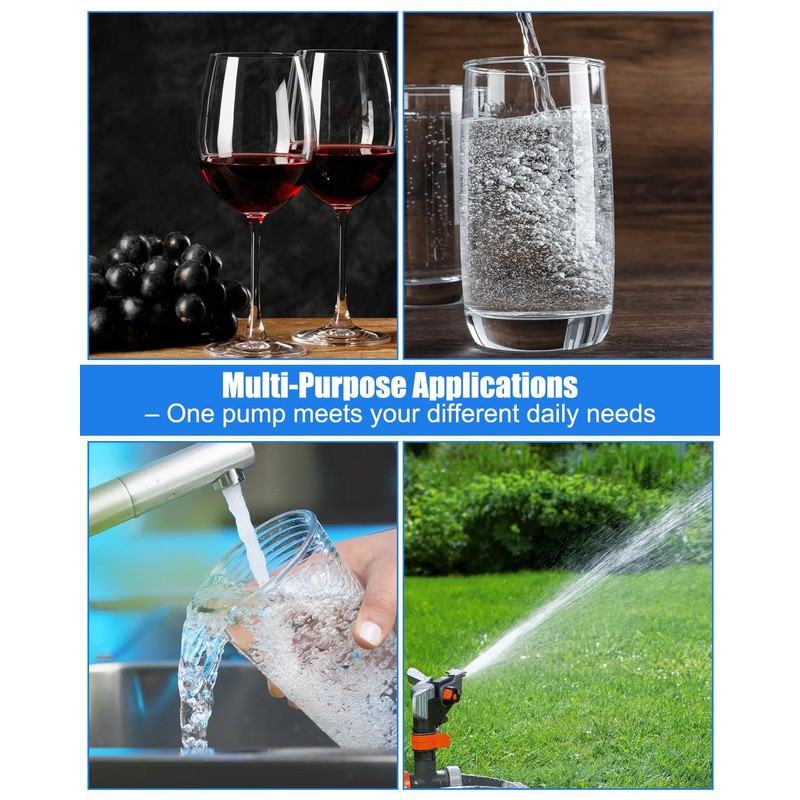 Electric Wine Transfer Pump for Brewing AC110V 80W