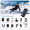 JLRKENG Mini Body Camera 4K Bodycam Waterproof Thumb Action Camera
