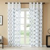 Top Finel White Sheer Curtains 96 Inches Long Navy Blue