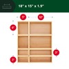 ROYAL CRAFT WOOD Bamboo Jewelry Organizer Box & Chests Set