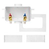 Washing Machine Outlet Box, Niikappu 1/2 Inch CPVC Inlet x