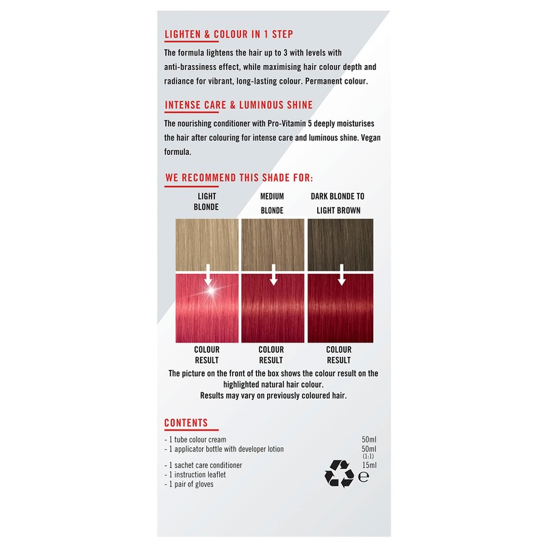 Schwarzkopf LIVE Colour Permanent Hair Colour Pink Passion