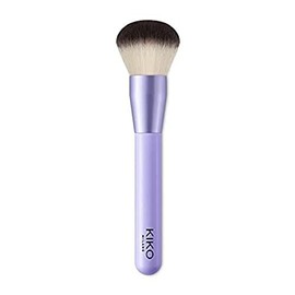 KIKO Milano Smart Powder Brush 102 | Round Brush for Face Powder, Synthetic Bristles