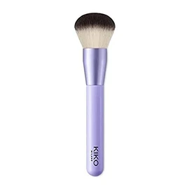 KIKO Milano Smart Powder Brush 102 | Round Brush for Face Powder, Synthetic Bristles