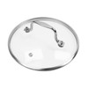 HEVSTIL 8-Inch Tempered Glass Lid – Heat Resistant to 220°C,