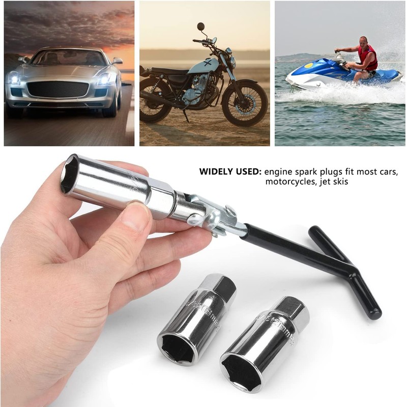 Mr. Gadget's Solutions Spark Plug Wrench Set 16mm 18mm &