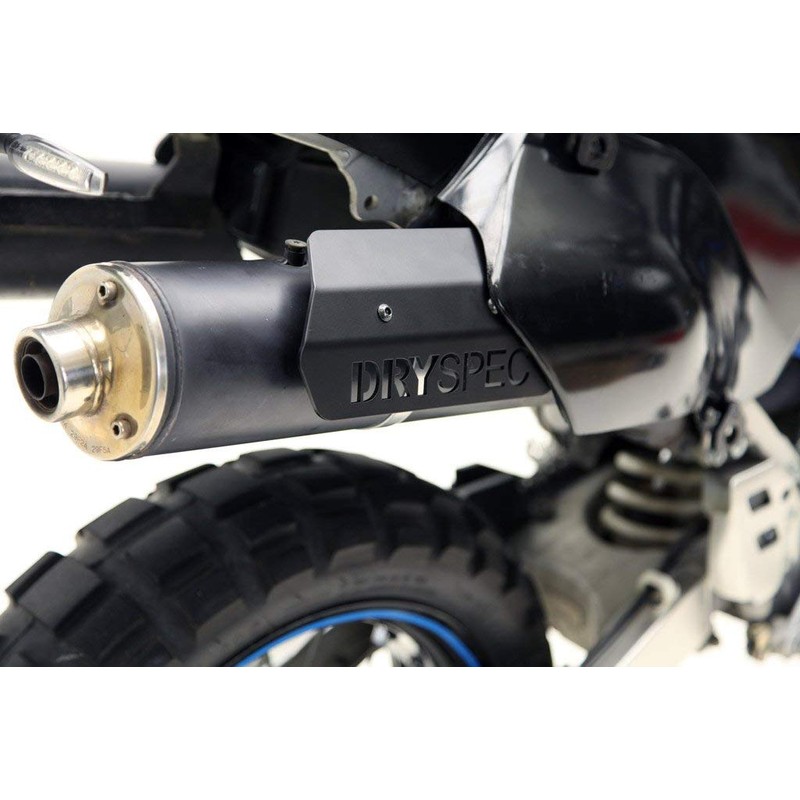DrySpec Exhaust Heat Shield, Fits Exhaust 4" to 6" in
