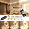 TTWAY COB LED Strip Natural White 4000 K, 10 m