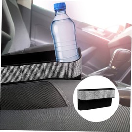 Parliky Modern Bling Car Seat Storage Seat Gap Filler Organizer for Phones Keys Coins and More Stylish Design for Tidy and Attractive Interior