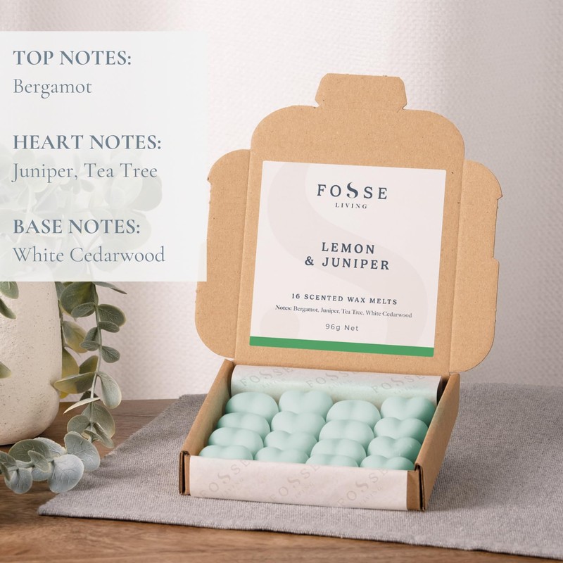 Lemon & Juniper Strong Scented Wax Melts 16 Pack -