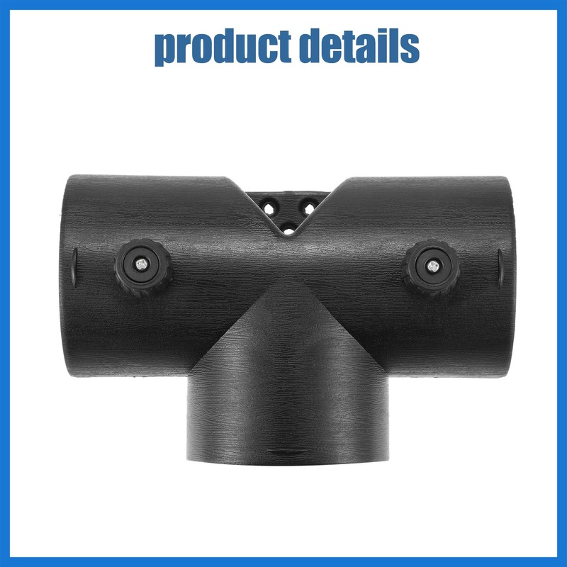 VekAuto 75mm Car Heater Warm 3 Way Elbow Pipe T