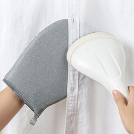 Handy Glove-Style Mini Ironing Pad - Round Gray Mini