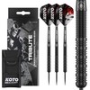KOTO Tribute Darts 14 G, Black, Darts Set Including 3