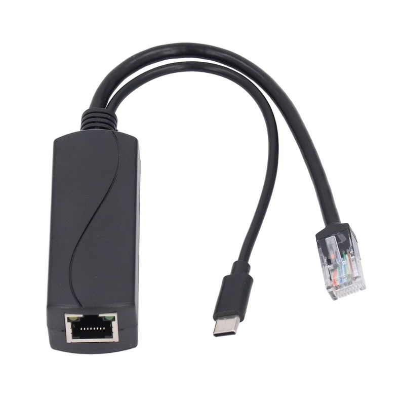 Gigabit PoE Splitter for Pi 5 5B, 5V 4A PoE