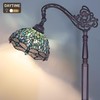 Pterying Tiffany Floor Lamp Dragonfly Stained Glass Floor Reading Bedroom